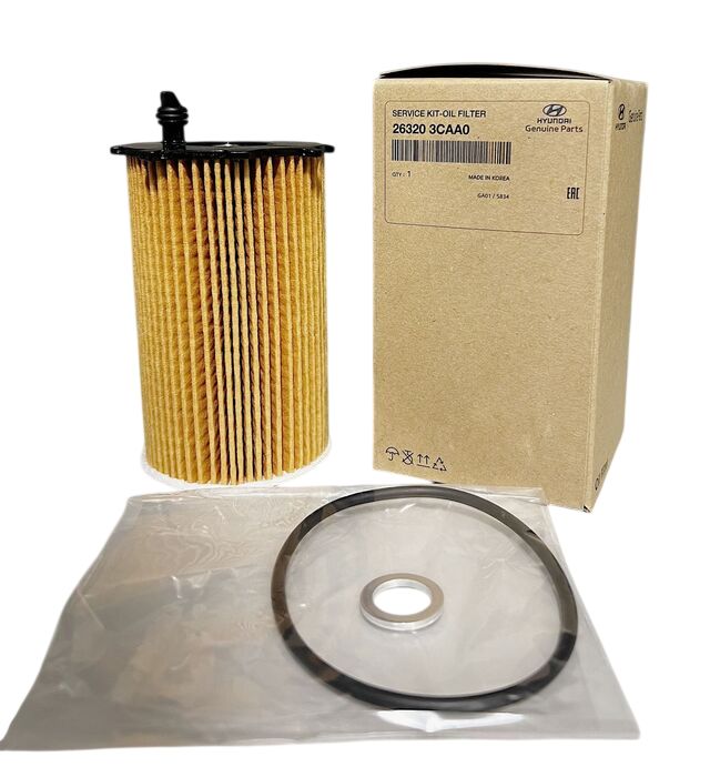 FILTRO ACEITE: HYUNDAI SANTA FE 12- MOBIS