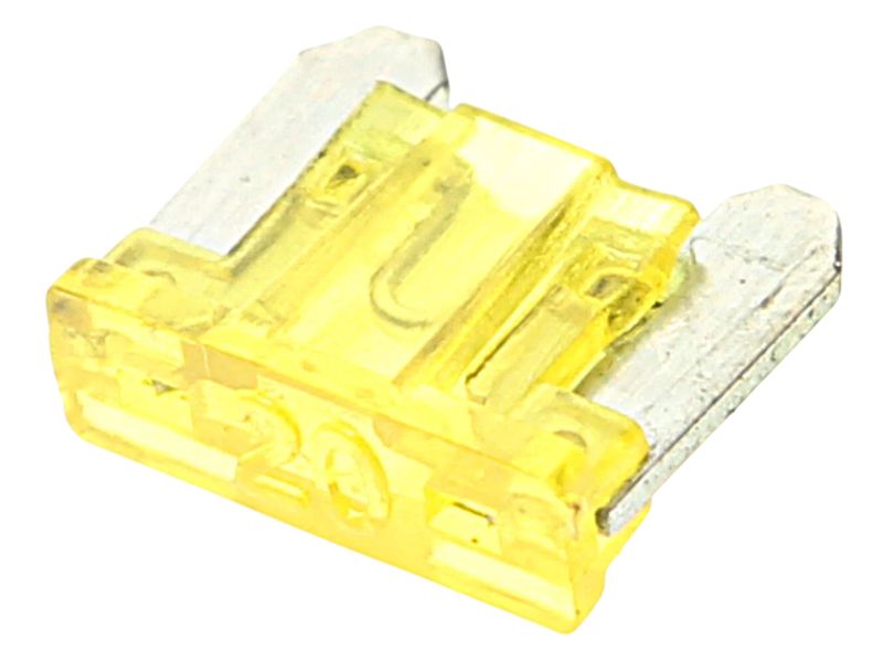 FUSIBLE 20 AMPERIOS AMARILLO